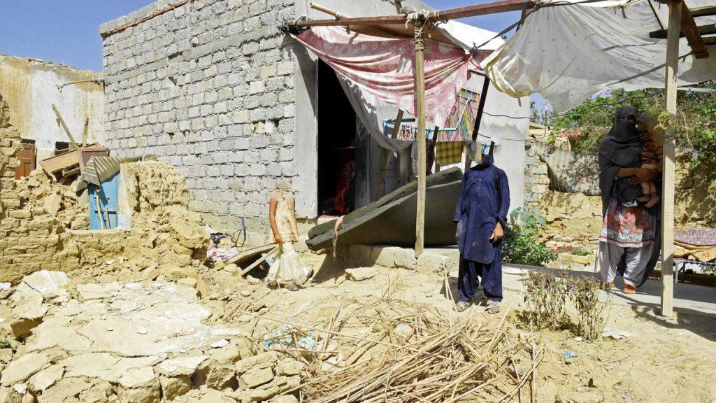 পাকিস্তানের উত্তরপশ্চিমাঞ্চলে মাঝারি মাত্রার ভূমিকম্প