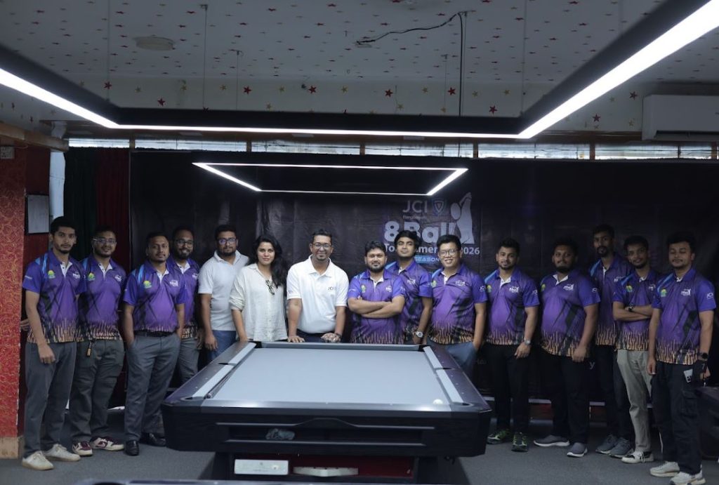 জেসিআই বাংলাদেশ ঘোষণা করল ‘৮ বল টুর্নামেন্ট ২০২৬: বিয়ন্ড দ্য ব্রেক’ সিজন ৪